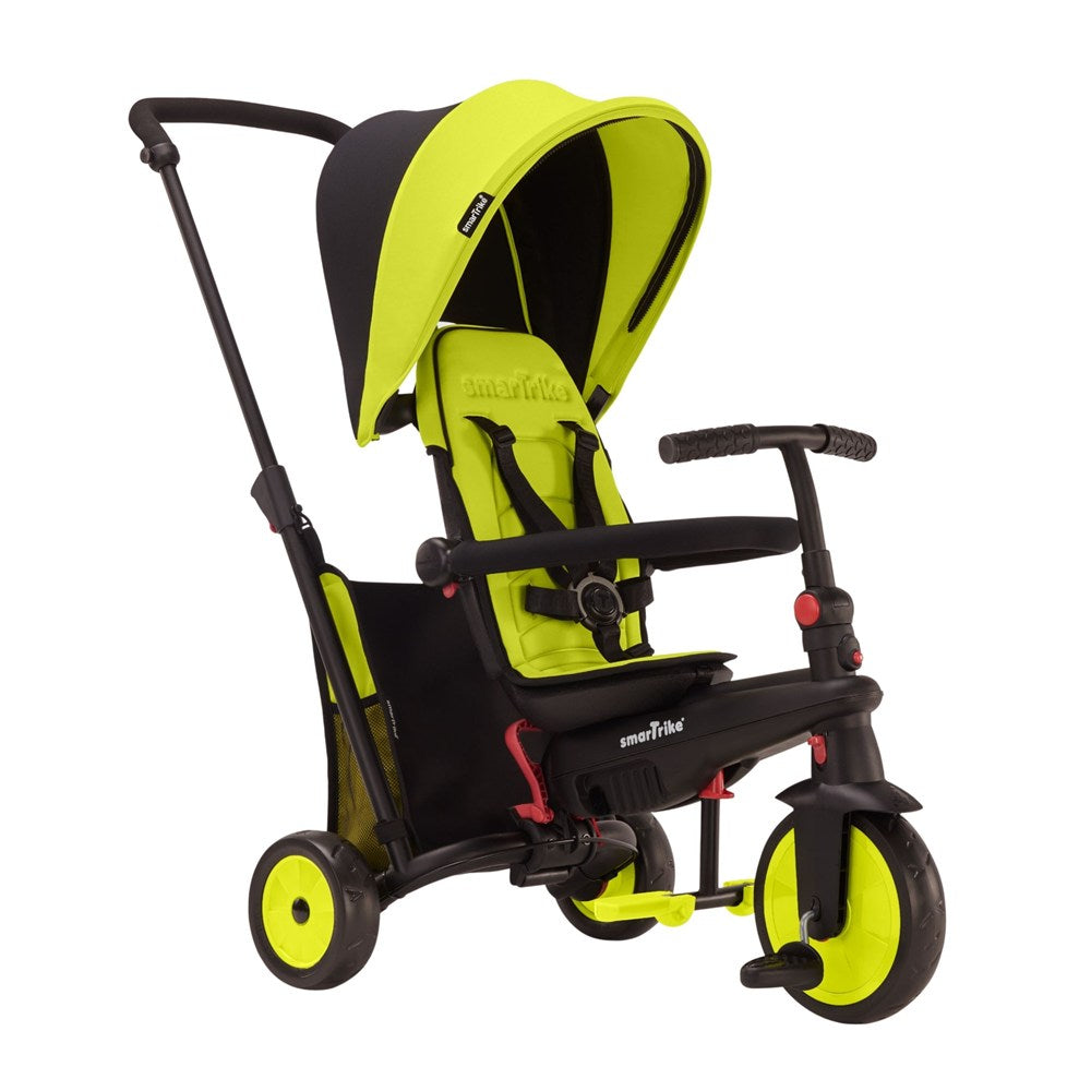 SmarTrike STR3 Plus 5’i 1 Arada Modüler Katlanabilir Bebek Arabası ve Üç Tekerlekli Bebek Bisikleti - Green