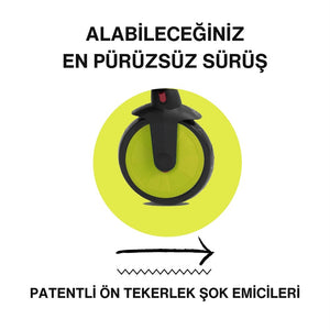 SmarTrike STR3 Plus 5’i 1 Arada Modüler Katlanabilir Bebek Arabası ve Üç Tekerlekli Bebek Bisikleti - Green