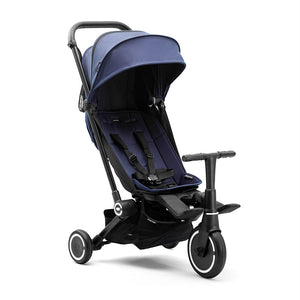 SmarTrike Traveler Hepsi Bir Arada Aktif Kabin Boy Bebek Arabası ve Bisiklet (6 Ay – 4 Yaş) - Midnight Blue