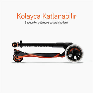 SmarTrike Xtend 3 Aşamalı Büyüyebilen Çocuk Scooterı (3-12 Yaş) - Orange
