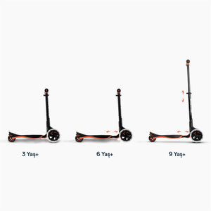 SmarTrike Xtend 3 Aşamalı Büyüyebilen Çocuk Scooterı (3-12 Yaş) - Orange