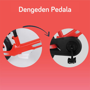 SmarTrike Xtend 3'ü 1 Arada Büyüyen Çocuk Bisikleti, 3-7 Yaş için Dengeden Pedala Eğitim Bisikleti - Red
