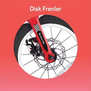 SmarTrike Xtend 3'ü 1 Arada Büyüyen Çocuk Bisikleti, 3-7 Yaş için Dengeden Pedala Eğitim Bisikleti - Red