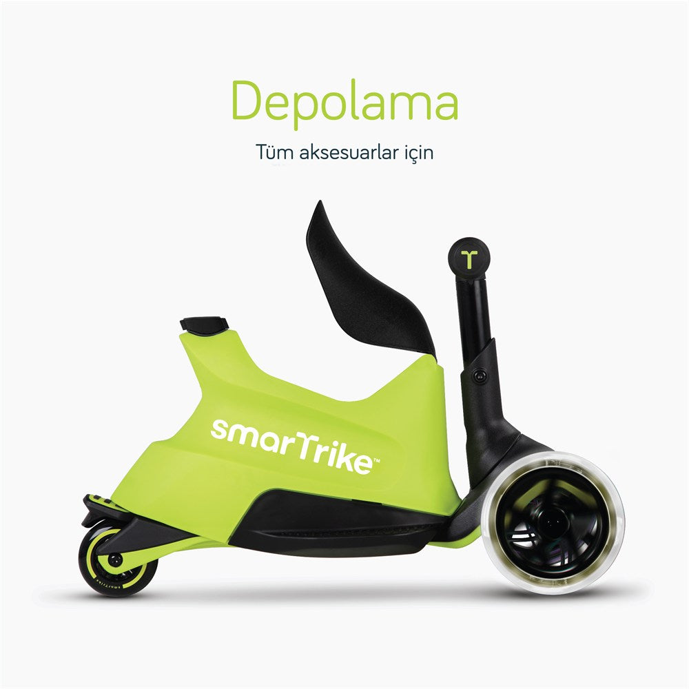 SmarTrike Xtend Büyüyebilen Ride On Scooter (1 - 12 Yaş) - Lime