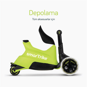 SmarTrike Xtend Büyüyebilen Ride On Scooter (1 - 12 Yaş) - Lime