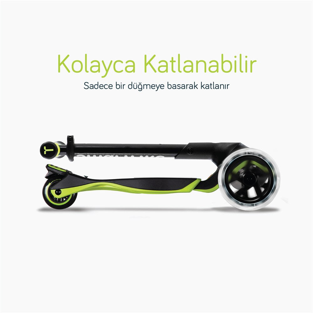 SmarTrike Xtend Büyüyebilen Ride On Scooter (1 - 12 Yaş) - Lime