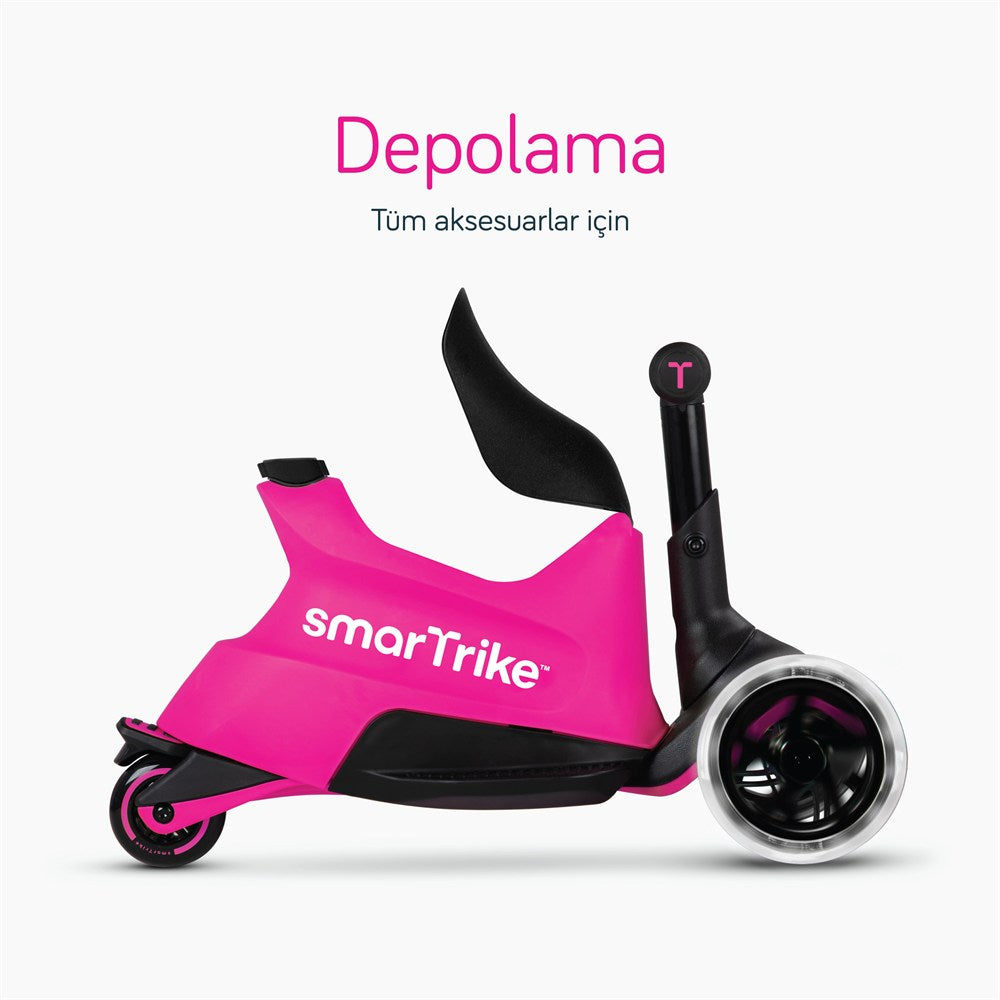 SmarTrike Xtend Büyüyebilen Ride On Scooter (1 - 12 Yaş) - Pink