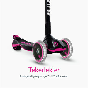 SmarTrike Xtend Büyüyebilen Ride On Scooter (1 - 12 Yaş) - Pink