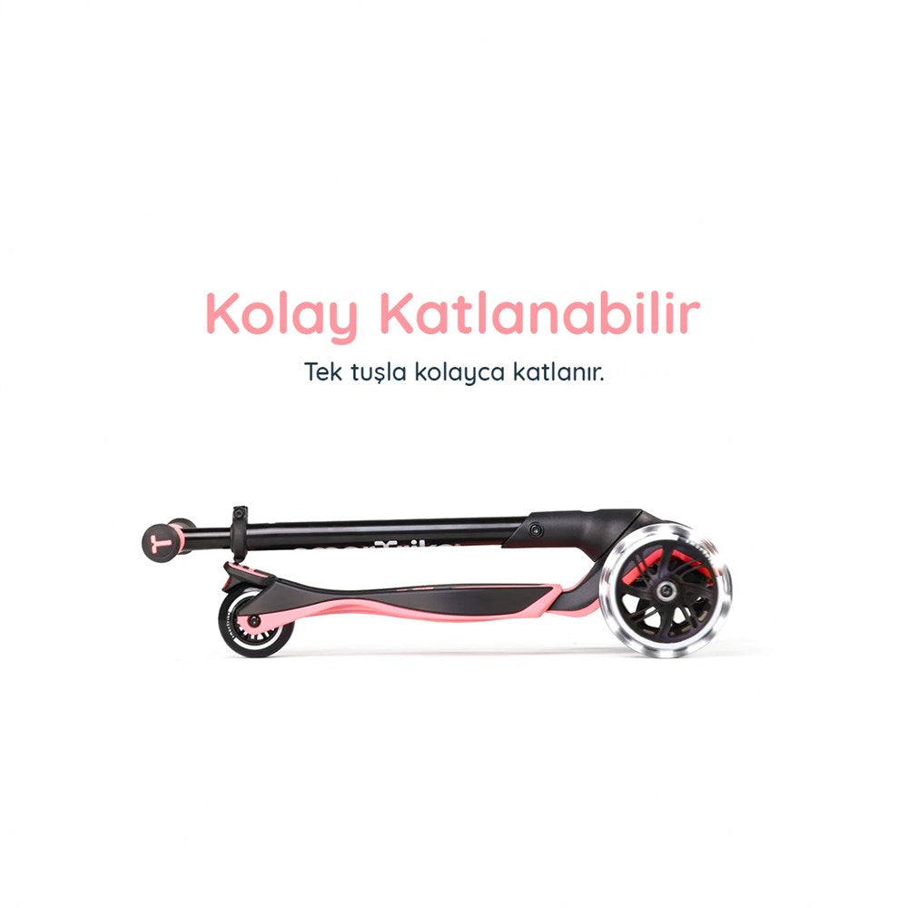 SmarTrike Xtend Büyüyebilen Ride On Scooter (12 Ay - 12 Yaş) - Salmon Pink
