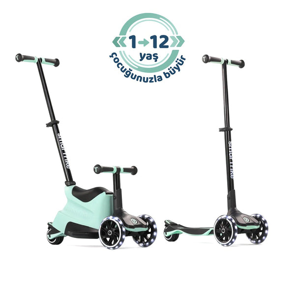 SmarTrike Xtend Büyüyebilen Ride On Scooter (12 Ay - 12 Yaş) - Soft Green