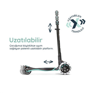 SmarTrike Xtend Büyüyebilen Ride On Scooter (12 Ay - 12 Yaş) - Soft Green