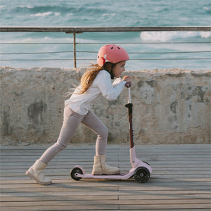 SmarTrike Xtend Mini+ 2 Aşamalı Büyüyen Çocuk Scooter – 2-9 Yaş Katlanabilir LED Tekerlekli - Space Grey