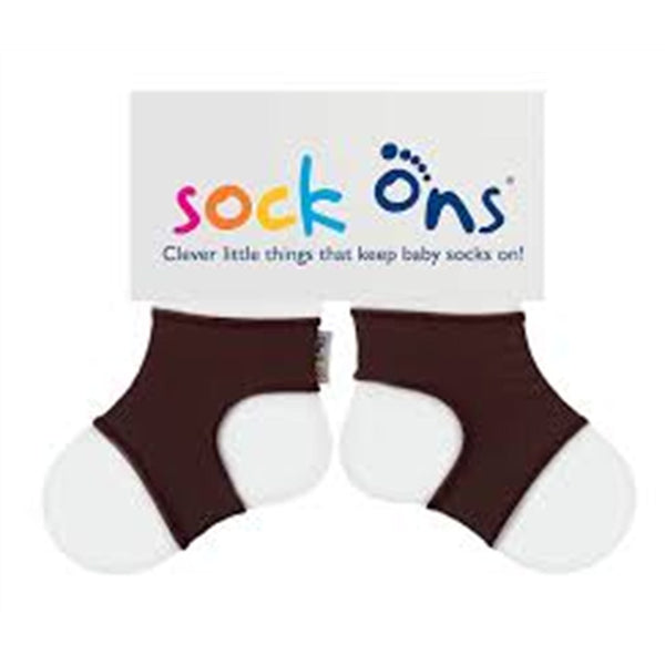 Sock Ons Bebek Çorap Tutucu - Kahverengi