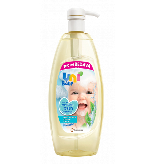 Unı Baby Şampuan 900 ML