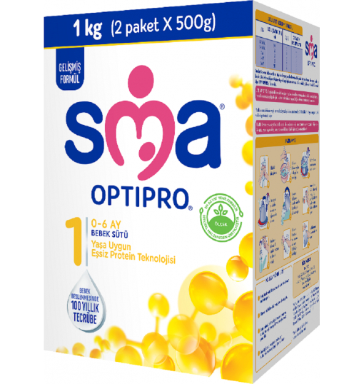 Sma Optıpro Probıyotık 1  Numara Bebek Sütü 1000 GR