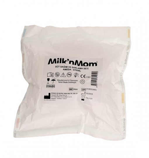 MILKNMOM - Ameda  Süt Sağım ve Saklama Seti  Steril