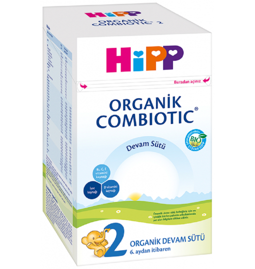 Hipp 2 Organik Combiotic Devam Sütü 800gr