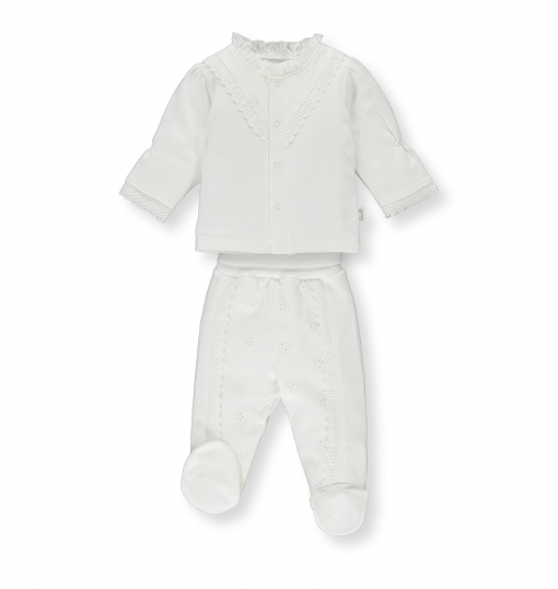 Bebetto Kız Bebek Patikli Pijama Takımı 2Li Born To Royal