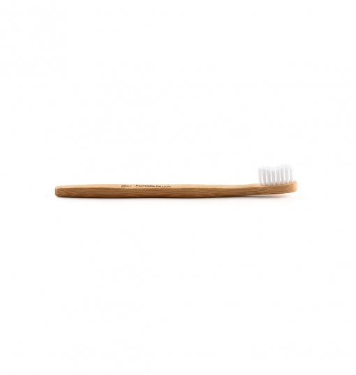 Humble Brush Çocuk Ultra Yumuşak Bambu Diş Fırçası Beyaz