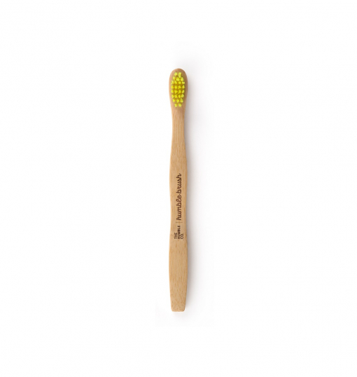Humble Brush Çocuk Ultra Yumuşak Bambu Diş Fırçası Sarı