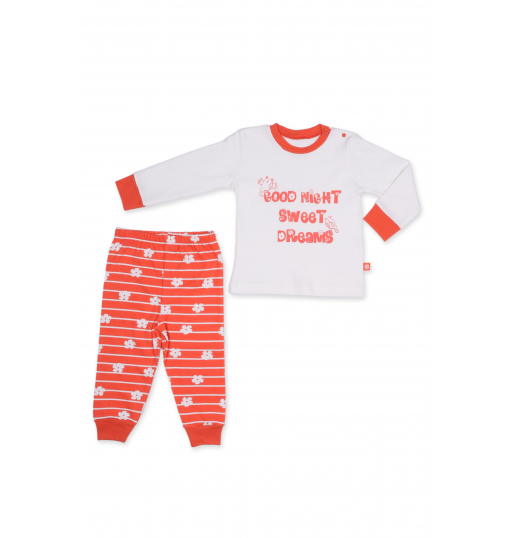Luggi Baby Kız Bebek Sevimli Tilki Pijama Takımı
