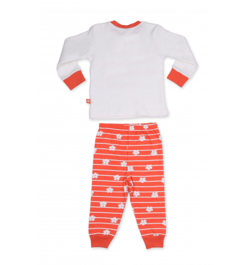 Luggi Baby Kız Bebek Sevimli Tilki Pijama Takımı