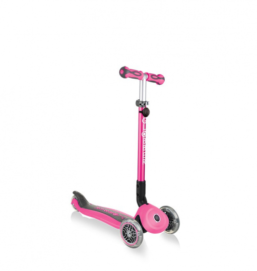 Globber Go Up Deluxe Scooter Pembe