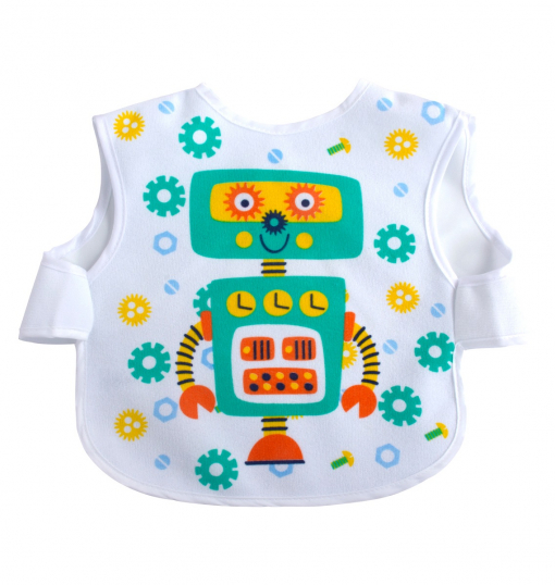 Sevi Bebe Lüks Giymeli Önlük - Robot