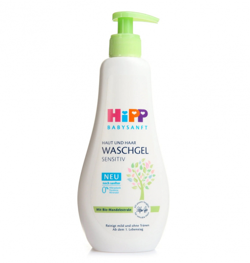 HiPP Babysanft Saç ve Vücut Banyo Jeli  400 ML