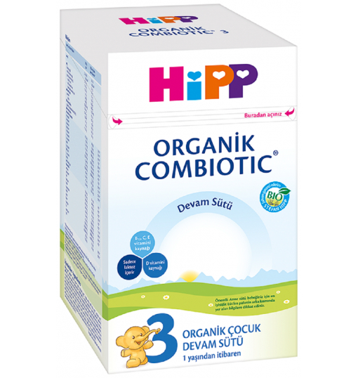 HiPP 3 Organik Combiotic Bebek Sütü 800 GR