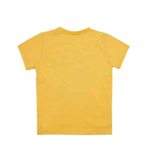 Soobe Erkek Bebek Baskılı Sarı Tshirt