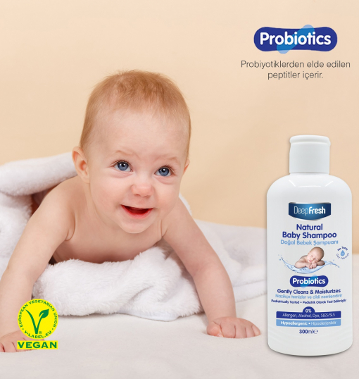 Deep Fresh Probiyotik Doğal Bebek Şampuanı 300 ml